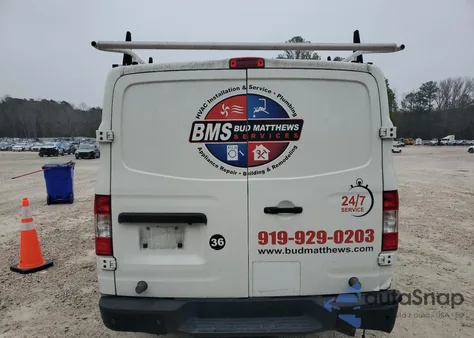 2020 Nissan Nv 2500 Sv from USA, damaged, VIN 1N6AF0KY4LN811309